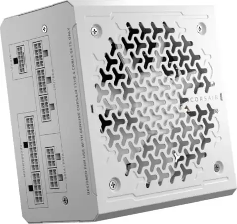 Corsair RM850e PSU, 850W, Fully Modular, White