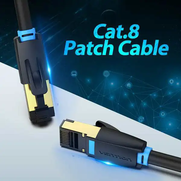 Vention Cat.8 SFTP Patch Cable 0,5m, Black - Slika 2