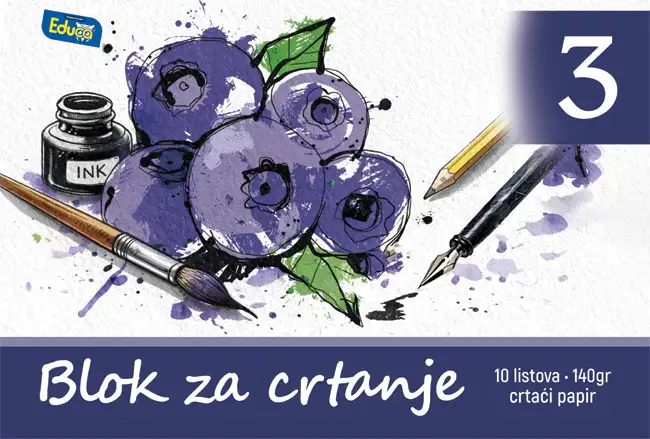 Blok risaći B-III-10 Educa