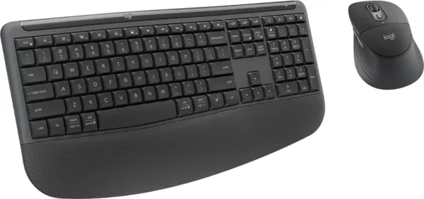 Logitech MK880 Signature Comfort Plus bluetooth bežična tipkovnica+miš, graphite (920-014161)