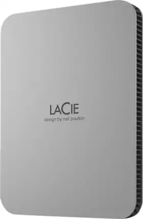 LACIE Mobile Portable HDD 2TB USB silver STLP2000400