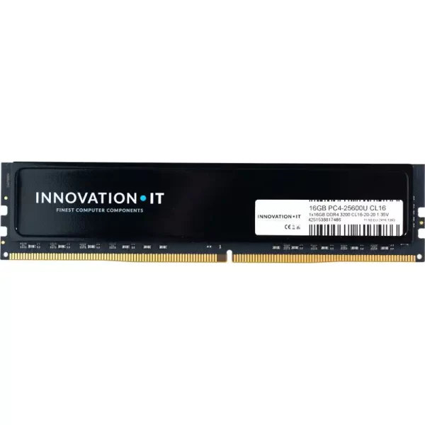 RAM 3200 16GB Innovation IT CL16 1.35V with Heatspreader, CL16-20-20