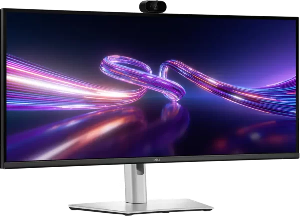 Monitor Dell 34 P3426WEV Curved, 3440x1440, WQHD, 100 Hz, IPS Antiglare, 21:9, 1500:1, 350 cd/m2, 8ms/5ms, 178/178, DP, HDMI, 2xUSB-C (DP/PD), USB-B, 3xUSB A, RJ-45, Cam, Tilt, Swivel, Slant, Height A