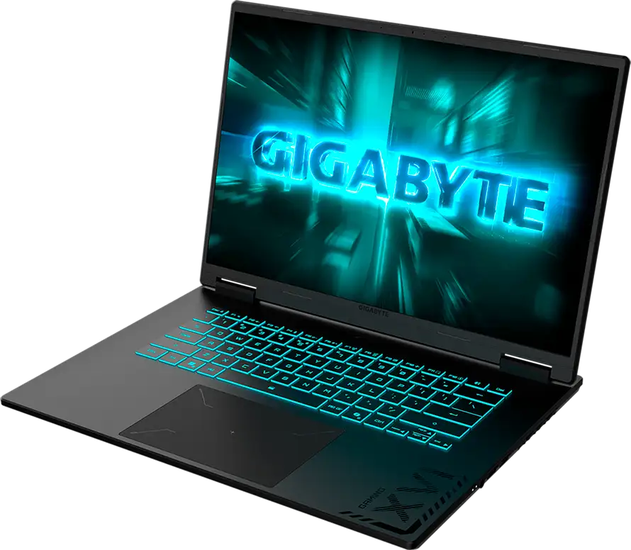 GIGABYTE Notebook A16 16" (1920x1200, 165Hz) WUXGA, IPS, AMD Ryzen 7 260, 16GB (1x16GB) DDR5 5200, NVIDIA RTX 5060 GDDR7 8GB, Gen4 512GB, Backlit, FreeDOS - Slika 2