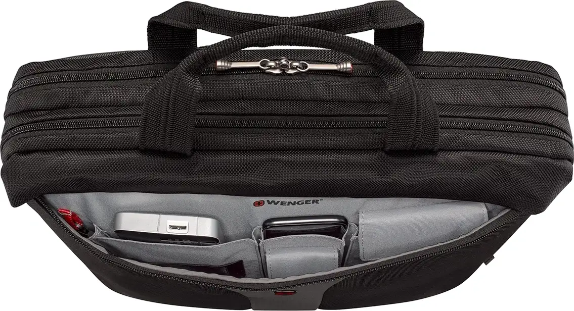Wenger slimcase Legacy 17 za prijenosnike do 17", crna - Slika 3