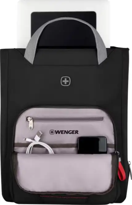 Wenger ženska torba Motion 15,6" Vertical Tote, crni - Slika 4