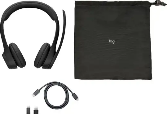 LOGI Headset - Zone 305 - Midnight Black 981-001453