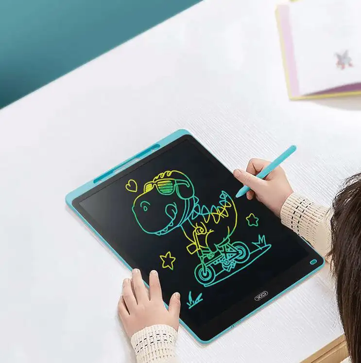 LCD TABLET PLOČA ZA PISANJE ILI CRTANJE XO, V02 16" PLAVA