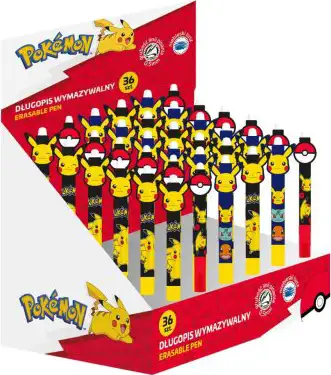 Kemijska olovka Pokemon piši briši 36/1 TO-DŁU-3978-XXX-POKE-PC