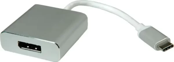 Roline adapter USB-C - DisplayPort v1.2, M/F, 0.1m