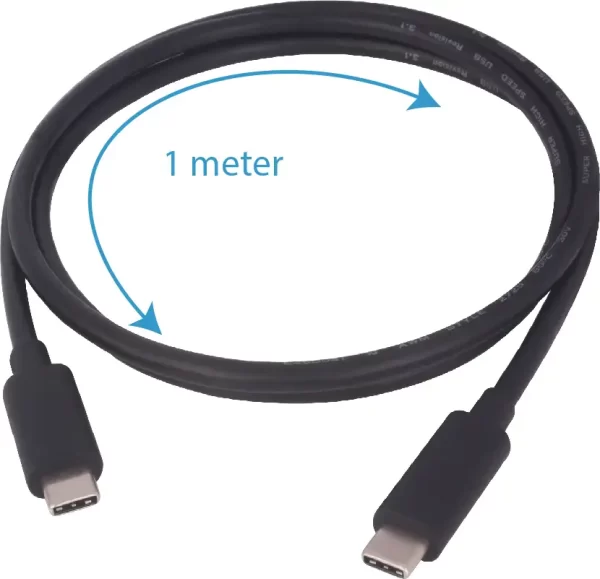 CABLE USB-C to USB-C, 3.1, 1 m