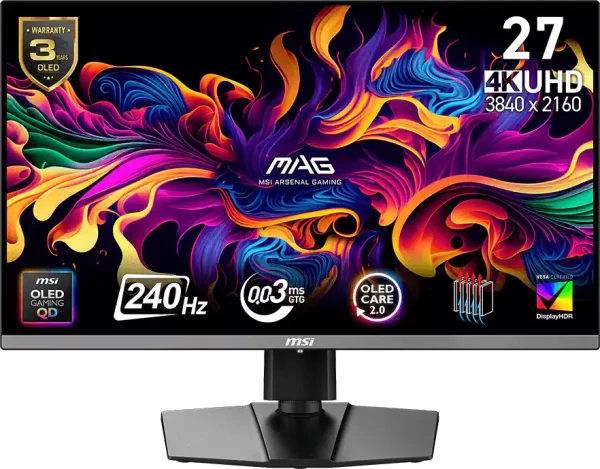 MON 27 MSI MAG 272UP QD-OLED X24
