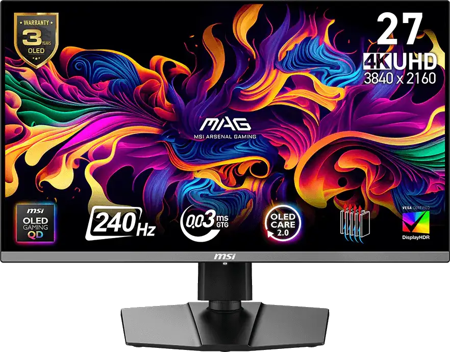 MON 27 MSI MAG 272UP QD-OLED X24