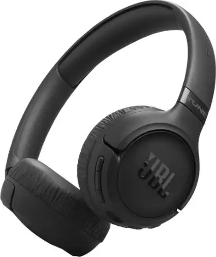 JBL Tune 680NC, naglavne bežične slušalice, bluetooth, ANC, crne