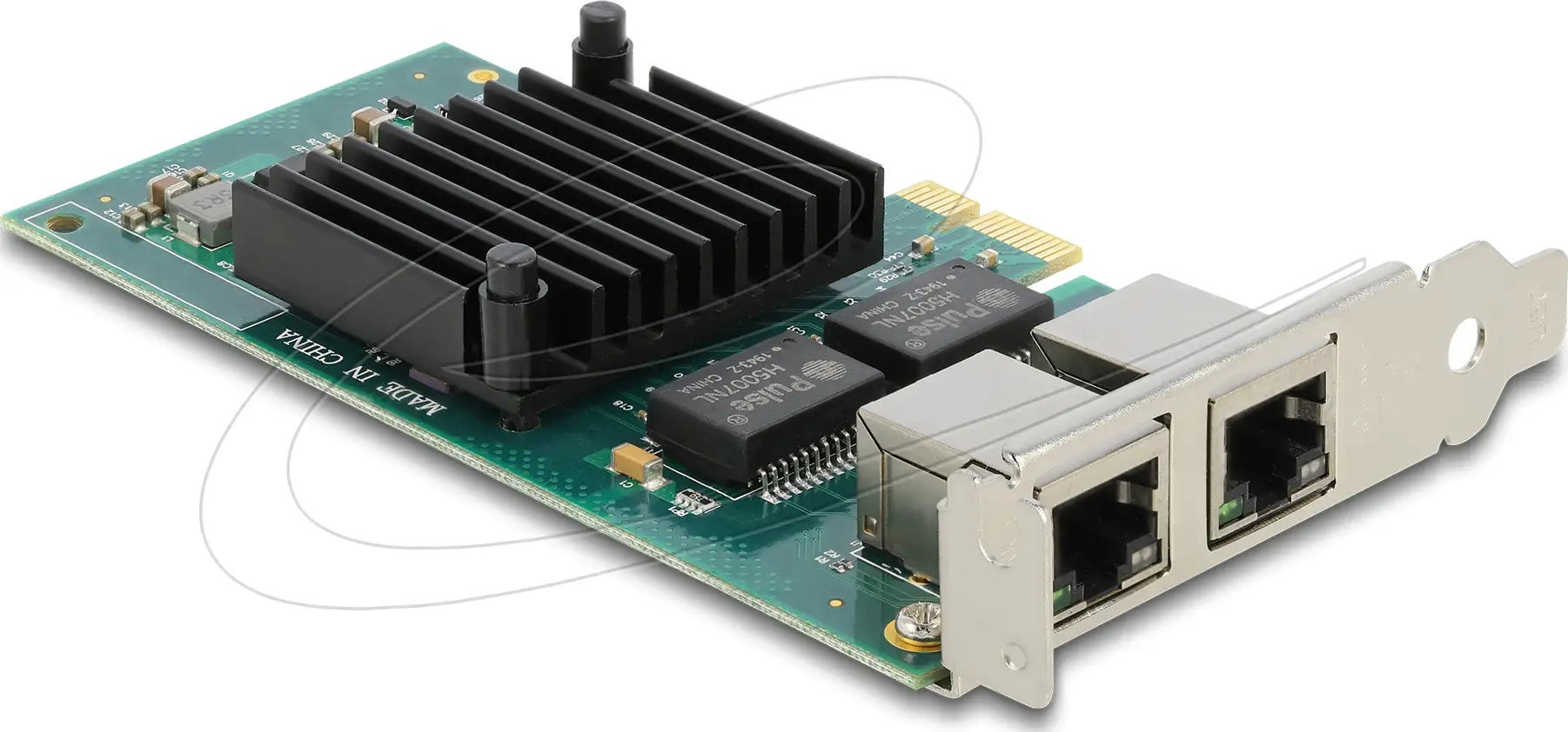Delock PCI Express x1 Network Card Gigabit LAN 2 x RJ45 i350, 88502 - Slika 2