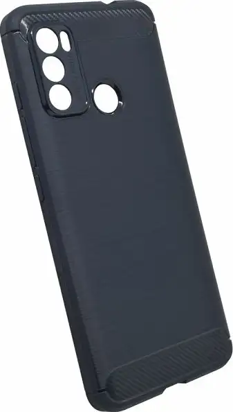 MASKICA +CLASS TPU KARBON MAT ZA MOTOROLU MOTO G60 PLAVA
