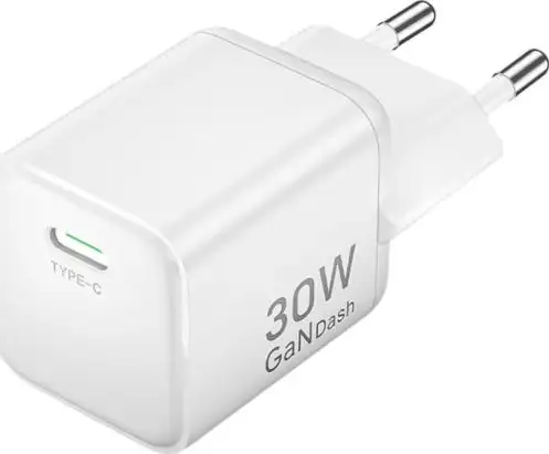 Vention 1-Port USB-C GaN Charger 30W EU-Plug