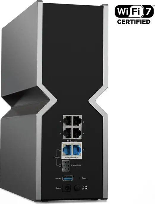 TP-Link BE1900 bežični usmjerivač (Tri-Band Router Wi-Fi 7), 1376Mbps/5760Mbps/11520Mbps (2.4GHz/5GHz/6GHz), 4×4 MU-MIMO, 802.11be, 1×10G WLAN , 4×2.5G LAN, 1×10G SFP+/RJ4, USB3.0, 8×antene - Slika 10