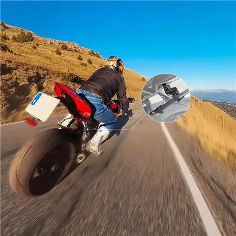 Insta360 Motorcycle Selfie Stick Support Clamp CINSBAVF - Slika 5