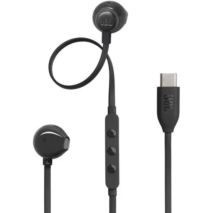 JBL Tune 305C, USB-C, in-ear slušalice, crne - Slika 3