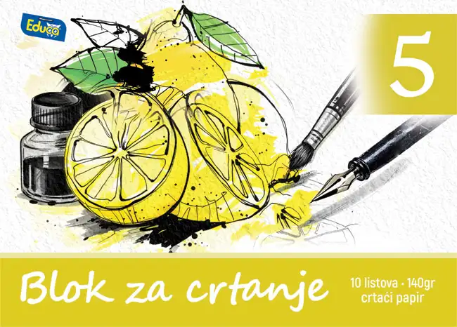 Blok risaći B-V-10 Educa 000062356