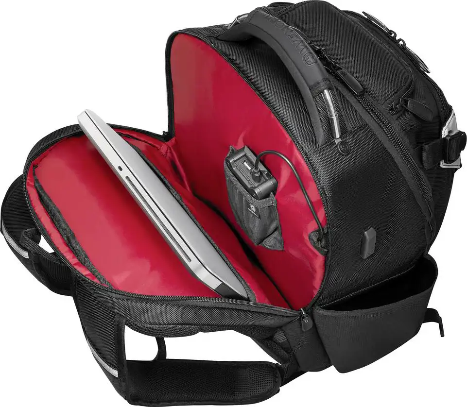 Wenger ruksak Tool Backpack Pro sa pretincom za alat (bez alata) i prijenosnik do 17", crni - Slika 3