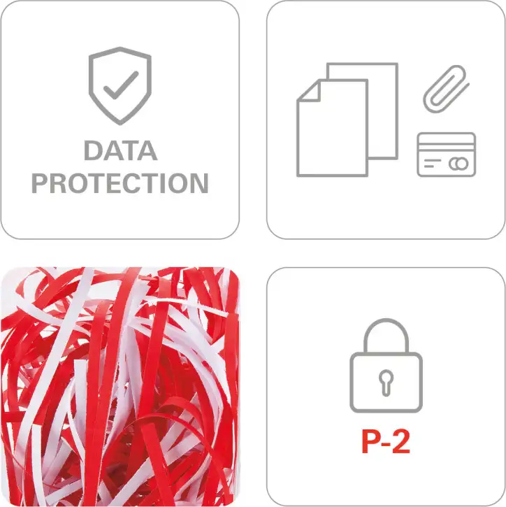 HSM securio C16 uništavač dokumenata, trakasti rez, 3.9mm, razina sigurnosti E-2/P-2/T-2, kapacitet 25l - Slika 2