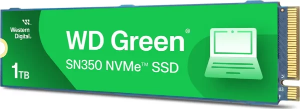 WD Green SN350 NVMe SSD 1TB M.2 2280 PCIe Gen3