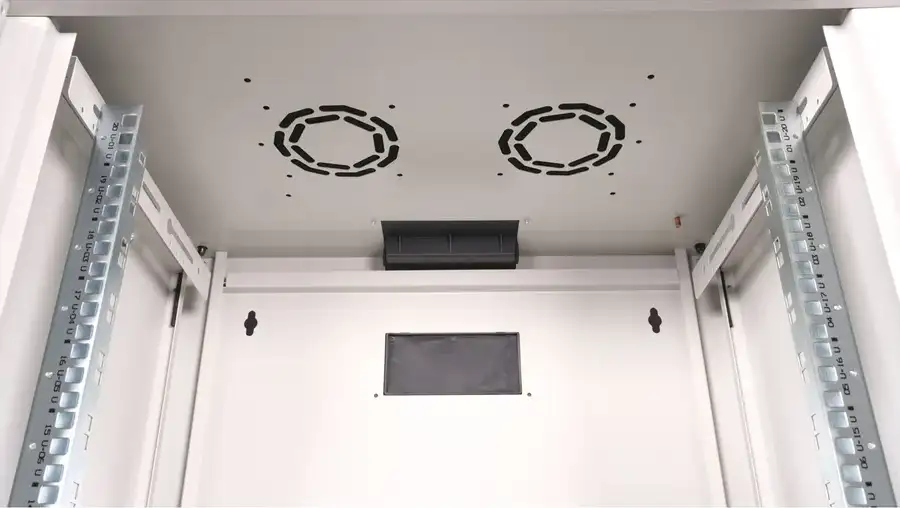 Roline 19" 20U 600×450×996 Pro zidni ormar, sivi - Slika 3
