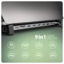 USBHUB4xUSB3.2(A/C),SATA/NVMe M.2,GLAN,HDMI,DP,SD/microSD,PD