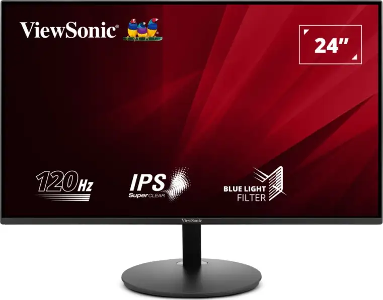 ViewSonic Monitor VA24E1-H, 24" 1920x1080, IPS, 120Hz, HDMI, VGA
