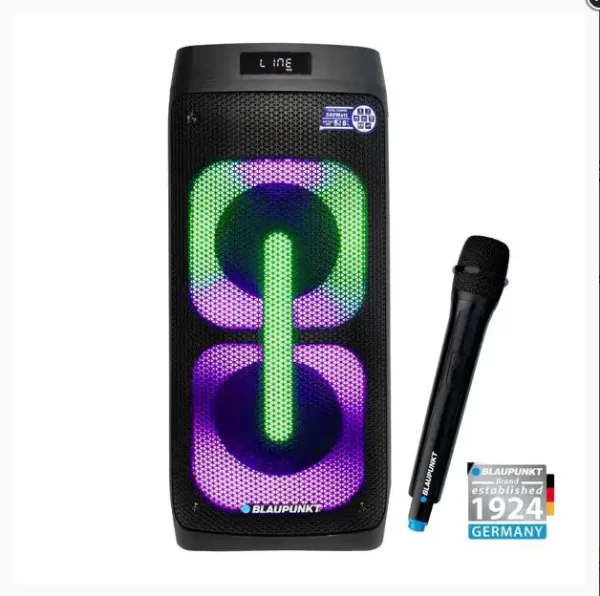 BLAUPUNKT FM PRIJENOSNI BT ZVUČNIK PB50LED PARTYBOX 500W