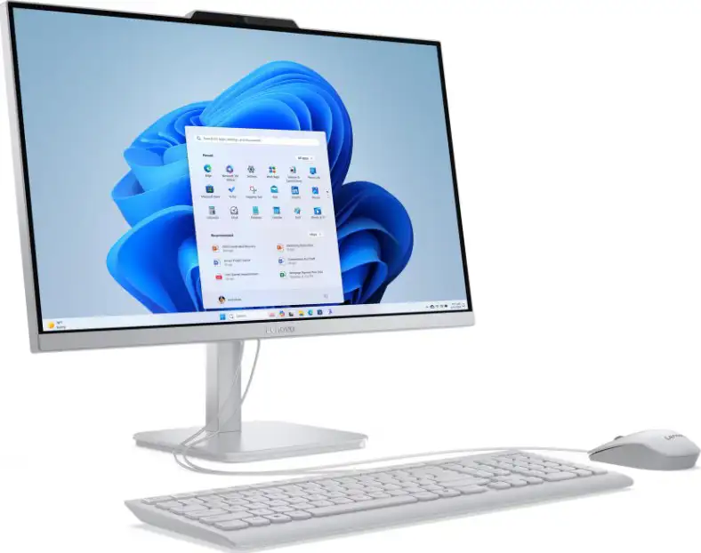 Lenovo A100 AiO, 24" FHD, Intel i3-N305(8 Cores), 16GB DDR5, 512GB SSD, 4xUSB, WiFi6/BT + tipk./miš, Win 11 Pro (F0JN0030SC-W11P)