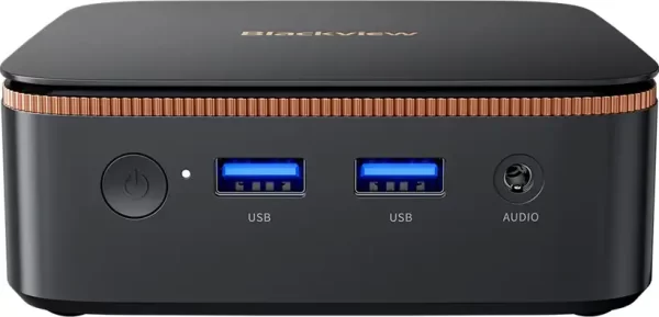 BLACKVIEW MP20 Mini PC, Ryzen 3 3300U, 16GB DDR4, 512GB SSD, Intel UHD, Wi-Fi 6, bluetooth 5.2, DP/HDMI, 4xUSB-A, 1xLAN, 1x3.5mm Audio, Win11Pro