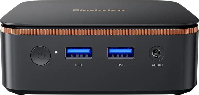 BLACKVIEW MP20 Mini PC, Ryzen 3 3300U, 16GB DDR4, 512GB SSD, Intel UHD, Wi-Fi 6, bluetooth 5.2, DP/HDMI, 4xUSB-A, 1xLAN, 1x3.5mm Audio, Win11Pro