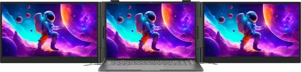 BLACKVIEW prijenosni dual monitor DCM8, 15˝ IPS, 1920×1200, 60Hz, 300 nita, 2xUSB-C, USB-C PD, zvučnik
