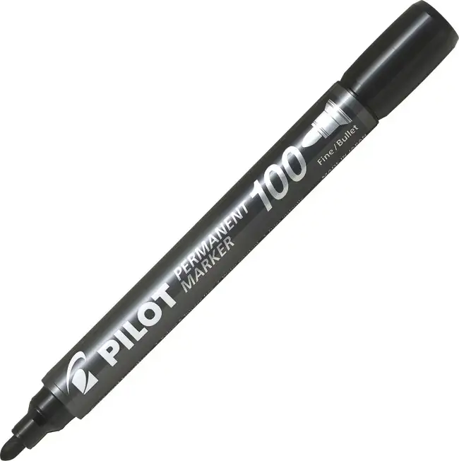 Marker permanentni 1 mm okrugli vrh Pilot SCA-100-B crni