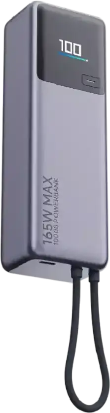 XIAOMI 165W POWER BANK 10000MAH (INTEGRATED CABLE) GL - PRIJENOSNI PUNJAČ - Slika 3