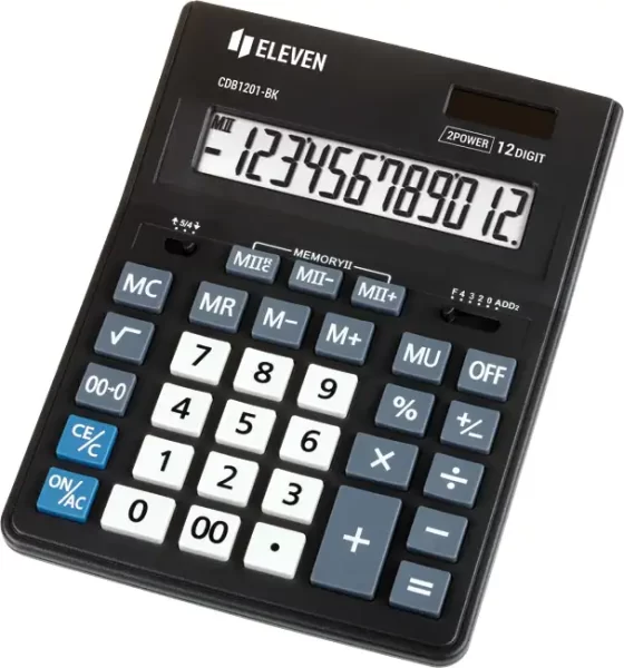 Kalkulator komercijalni 12mjesta Eleven CDB-1201 BK crni