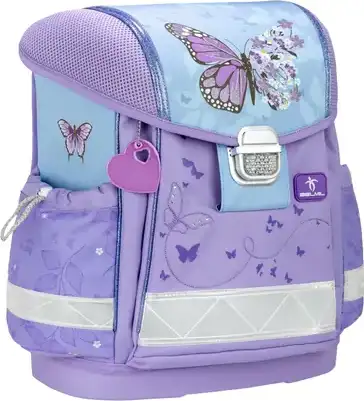 Torba školska Belmil classy purple blue butterfly, 403-13/AG/61 - Slika 4