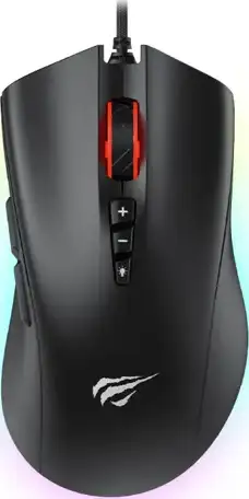 HAVIT GAMENOTE MIŠ PROGRAMMABLE LED HV-MS1040 RGB USB crni
