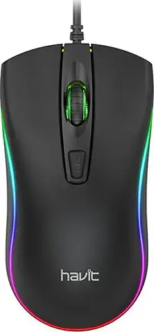 HAVIT OPTIČKI MIŠ HV-MS72 USB RGB crni