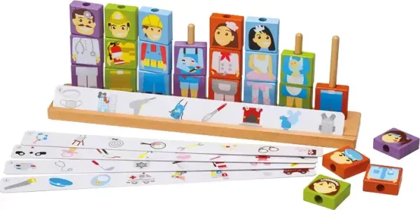 Slagalica zanimanja (Jigsaw puzzles Occupations Jigsaws), EO1019