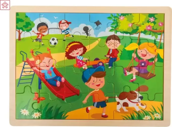 Puzzle četiri godišnja doba - proljeće, 24 komada, VG5126