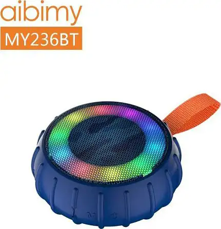 ZVUČNIK PRIJENOSNI BEŽIČNI BLUETOOTH VODOOTPORAN MY236BT MASKIRNO PLAVI
