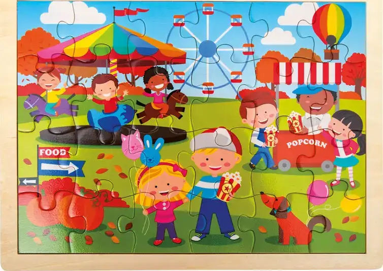 Puzzle četiri godišnja doba - jesen, 24 komada, VG5128
