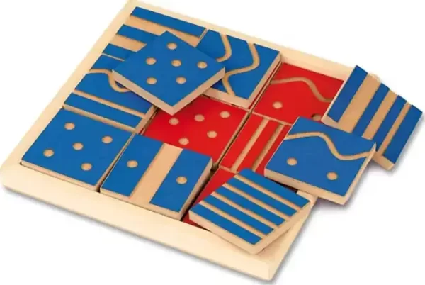 Puzzle slagalica - taktilna igra uparivanja (Jigsaw puzzles Tactile matching game), NS3043