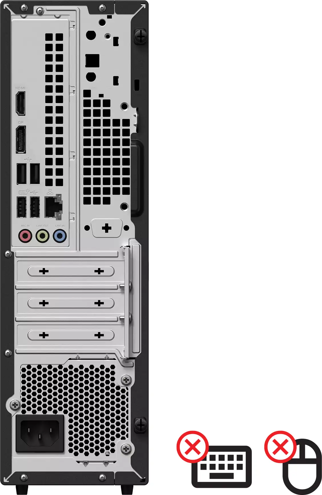 Asus ExpertCenter P5 SFF, Intel Core 5 210H, 16GB DDR5, 512GB SSD, nema tipk./miš!, 7xUSB, WiFi/BT, Win 11 Pro + 3Y - Slika 2
