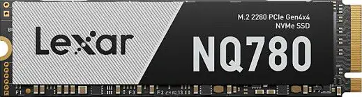 M.2 1TB Lexar PCIe Gen 4X4 NQ780 NVMe, LNQ780X001T-RNNNG