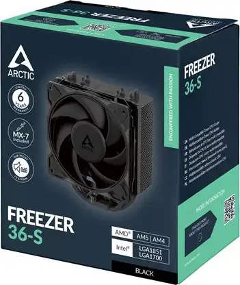 Arctic Freezer 36-S (Black)